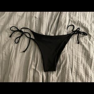 NEVER WORN Black Bikini Bottoms